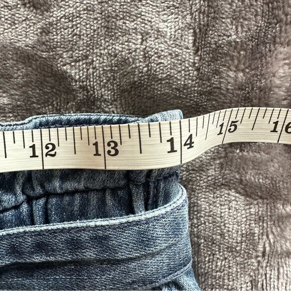 NWT J. Crew Denim High Waist Paperbag Jeans Women size 27P Medium Wash wide leg - Picture 12 of 14